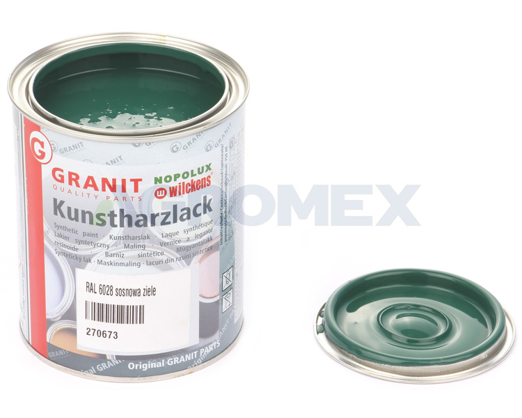 lakier farba RAL6028 sosnowa zieleń Wilckens NOPOLUX 1L