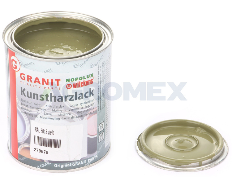 lakier farba RAL6013 zieleń drzewiasta Wilckens NOPOLUX 1L