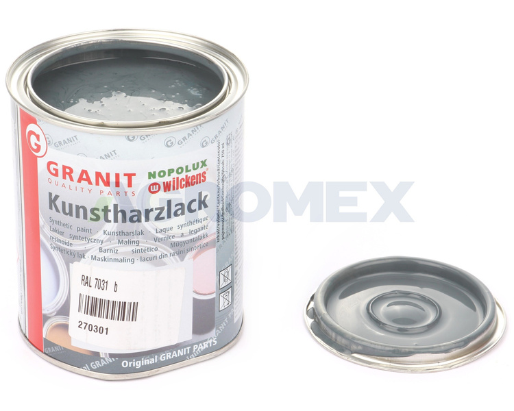 lakier farba RAL7031 błękitna szarość Wilckens NOPOLUX 1L