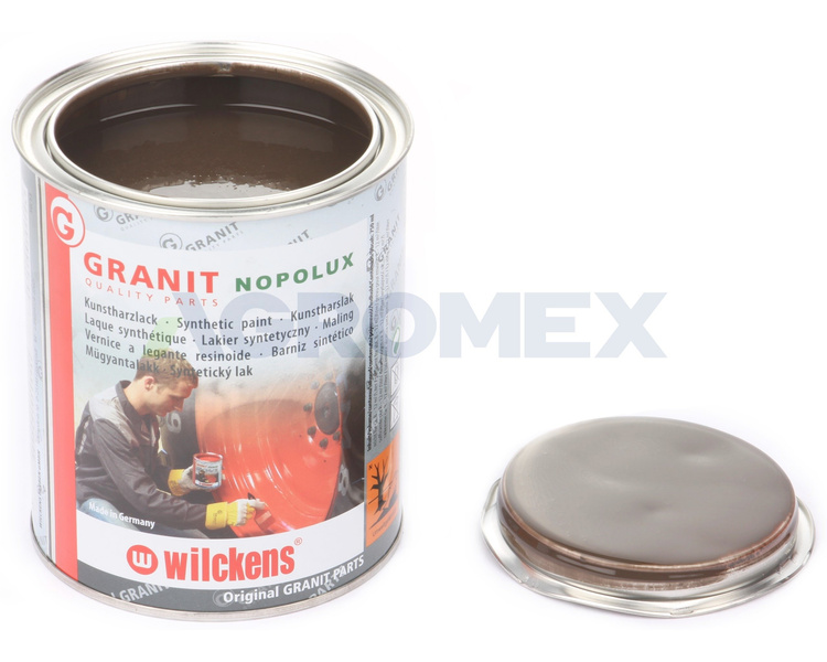 lakier farba Massey Ferguson brunatnoszary Wilckens NOPOLUX 1L