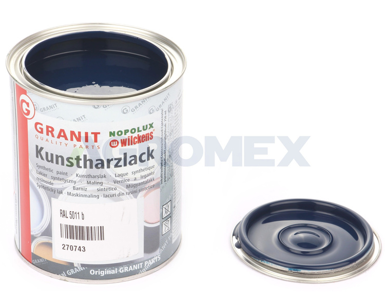 lakier farba Nordsten niebieski stary Wilckens NOPOLUX 1L