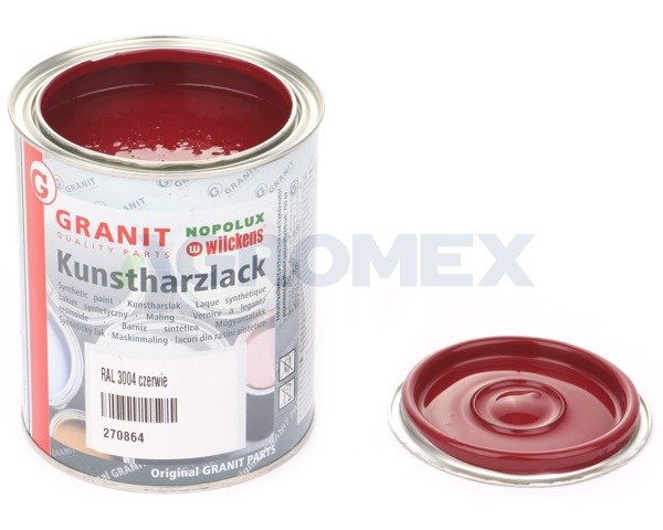 lakier farba RAL3004 czerwień purpurowa Wilckens NOPOLUX 2,5l