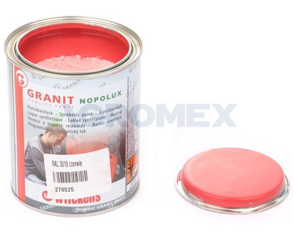 lakier farba RAL3018 czerwień truskawkowa Wilckens NOPOLUX 2,5l
